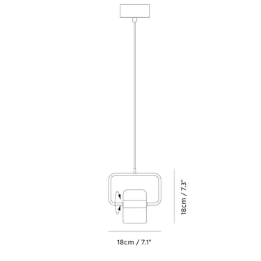 Seed Design Ling Pendant Single H