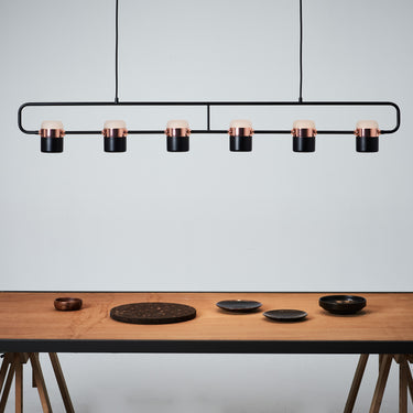 Seed Design Ling Pendant 6 Black