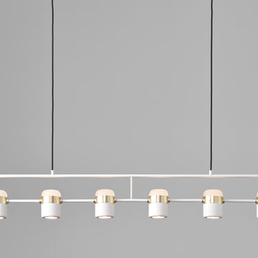 Seed Design Ling Pendant 6 White