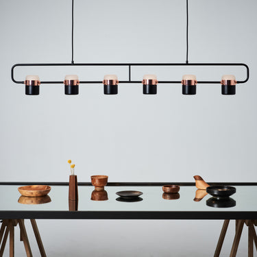 Seed Design Ling Pendant 6 Black