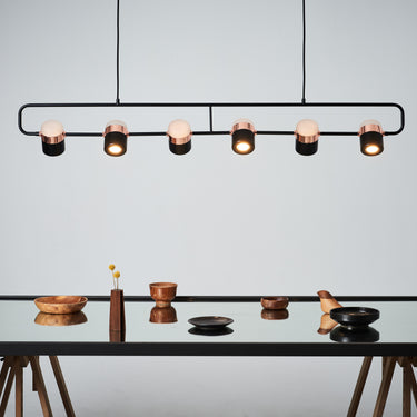 Seed Design Ling Pendant 6 Black