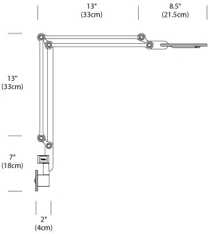 LED Link Wall Lamp Medium by Pablo Designs - image 4