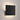 Matte black Lodes Puzzle Single Square indirect LED wall light