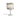 Artemide Logico grey smoke glass table lamp with handblown diffuser for ambient lighting in modern bedrooms and offices