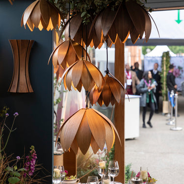MacMaster Design Pendant Light: Timeless Lotus Bud Design