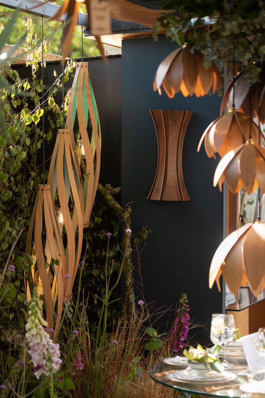 Lotus Bud Pendant Light: Sustainable Home Illumination