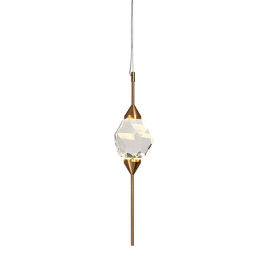 Lucivagus Modern Brass Pendant Lighting, 5.5 inch, LED 