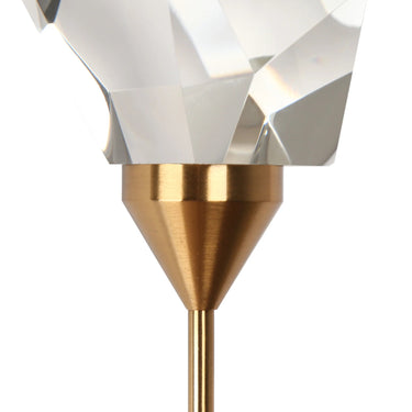 Lucivagus HA05104W Brass Wall Sconce with 3045K LED Light 