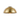 Contemporary brass LED ceiling fixture with soft ambient illumination