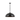Lusi 24 pendant light bronze finish with handblown glass and modern LED design