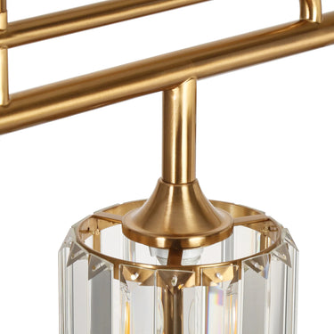 Modern 6-Light Pendant Light with Adjustable Height