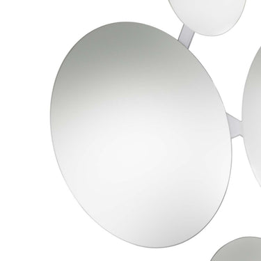 Nova of California Marshmallow Wall Art Mirror 33 Chrome Multi Mirror Design