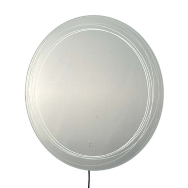Nova of California Marilyn Illuminated Rectangular Wall Mirror 40 Chrome Touch
