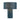 Nova Moonlight Table Lamp in Turquoise, photo 8