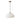 Nova Morelli Pendant in White with Weathered Brass Stripe shade, Weathered Brass base, Weathered Brass body, photo 6