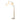 Nova of California Moraga 3 Light Arc Floor Lamp 85 Bone Porcelain Weathered Brass Walnut