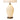 Nova of California Santa Clara Bone Porcelain Table Lamp Night Light 28 Weathered Brass Walnut