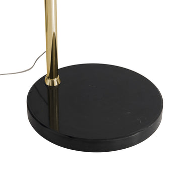 Nova of California Marilyn Arc Floor Lamp 94 Weathered Brass Mylar Crystal Shades Rotary