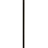 House of Troy 62" Morgan Floor Lamps in Black with Antique Brass