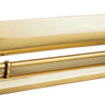 House of Troy Mantel Light 14" Polished Brass