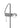 Close-up of the satin nickel Agnoli table lamp with sliding bulb body