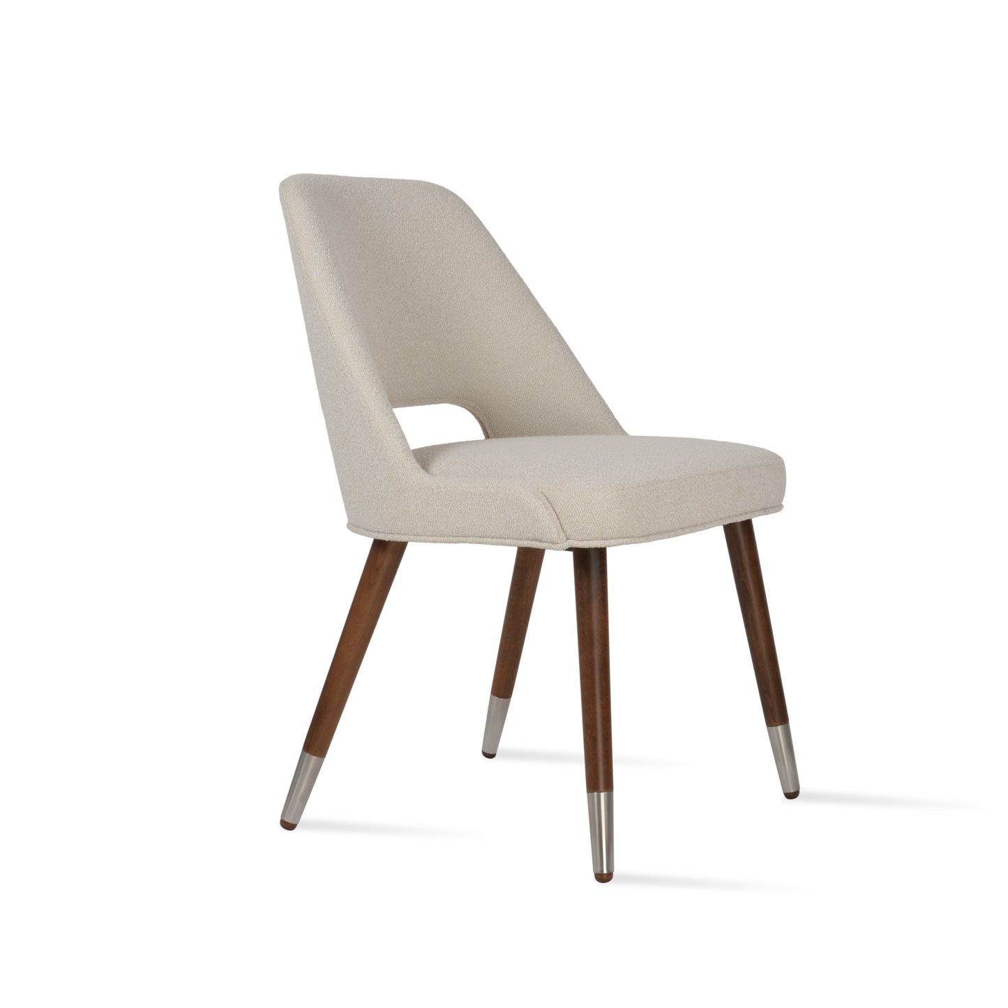 SohoConcept Marash Wood Chair - Upholstered Seat Detail