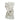 White & Grey Smiley® Blanket by Maison Deux, photo 2
