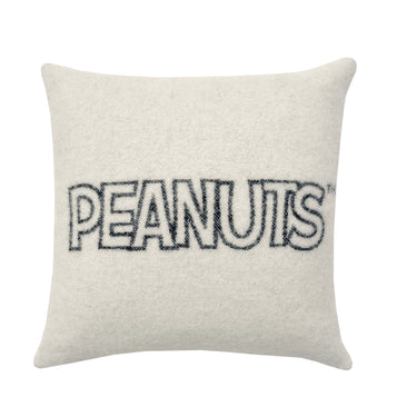 White & Black Peanuts Hug Cushion Cover by Maison Deux, photo 3