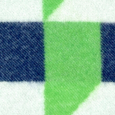 Apple & Navy Cubics Blanket by Maison Deux, photo 5