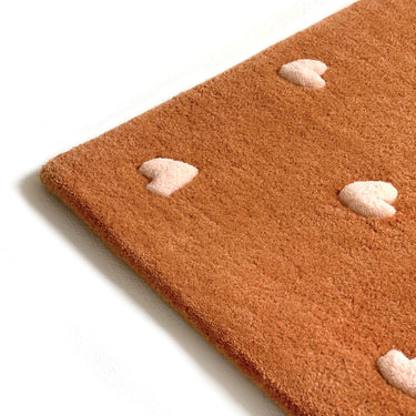 Toffee & Pink Hearts Rug by Maison Deux, photo 5