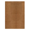Terra Brown Solid Stripe Rug by Maison Deux, photo 1