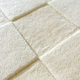 Off White Checkerboard Rug by Maison Deux, photo 1