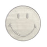 White & Natural Smiley® Rug by Maison Deux, photo 1