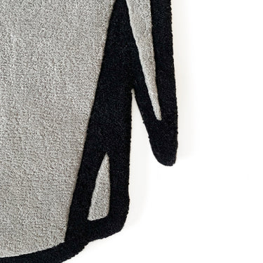 Grey & Black Olifant (Elephant) Rug by Maison Deux, photo 3