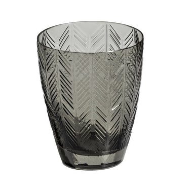 Missoni Home Water Glass Zig Zag Set of 6 Grey 11.8 oz