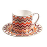 Coffee Cups & Saucers, Set of 2 by Missoni Home in Iconic, view 1