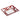 Rectangular Tray by Missoni Home in Nastri Bordeaux, view 2