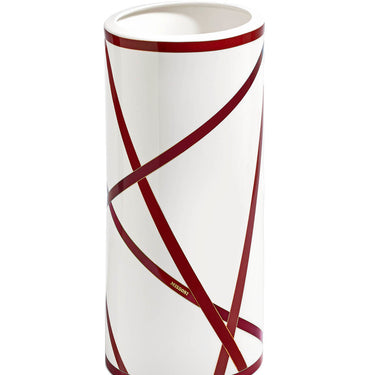 High Vase by Missoni Home in Nastri Bordeaux, view 2