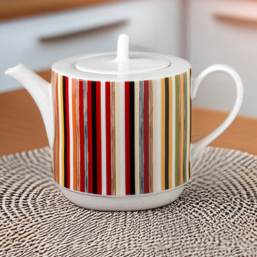 Tea or Coffee Pot by Missoni Home in Stripes Jenkins 148, view 2