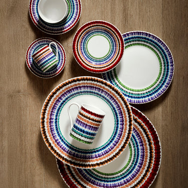 Soup Plates, Set of 2 by Missoni Home in Waves, view 4