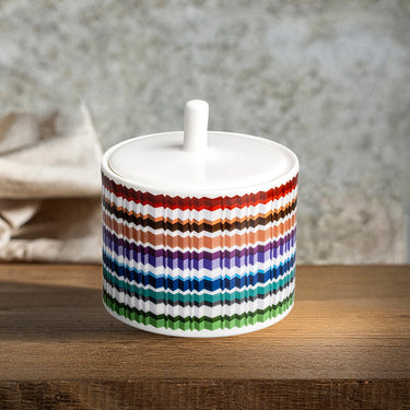 Sugar Bowl by Missoni Home in Waves, view 3