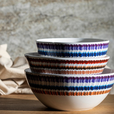 Fruit Bowls, Set of 2 by Missoni Home in Waves, view 3