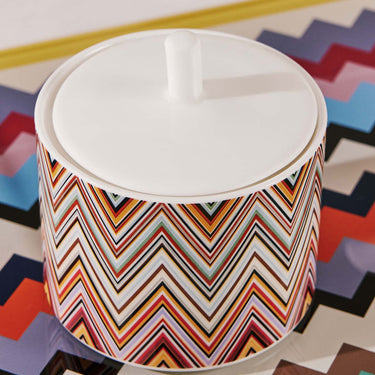 Sugar Bowl by Missoni Home in Zig Zag Jarris 148/156, view 3