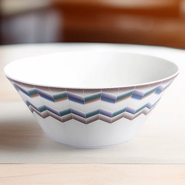 Salad Bowl by Missoni Home in Zig Zag Jarris 148, view 2