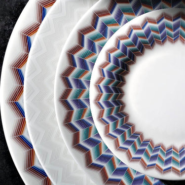 Oval Serving Dish by Missoni Home in Zig Zag Jarris 148, view 4