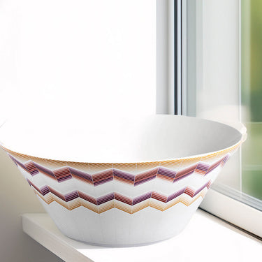 Salad Bowl by Missoni Home in Zig Zag Jarris 156, view 2