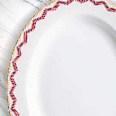 Oval Serving Dish by Missoni Home in Zig Zag Jarris 156, view 3