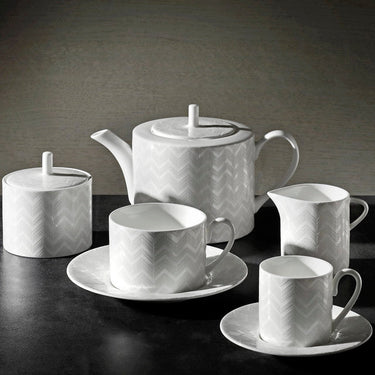 Missoni Home Coffee Cup & Saucer ZIG ZAG Set of 2 in Luxury Box