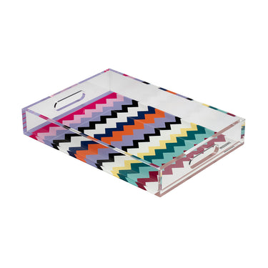 Serving Tray by Missoni Home in Riverbero, view 1