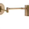 House of Troy Morris Adjustable LED Wall Swings in Antique Brass